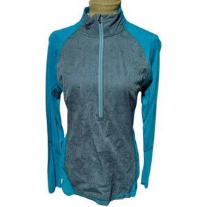 Smartwool women's half zip lightweight Merino wool base layer long sleeve XL